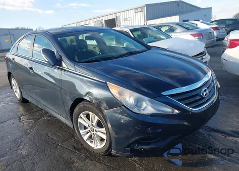 2014 Hyundai Sonata Gls из США, поврежденный, VIN 5NPEB4AC3EH934065
